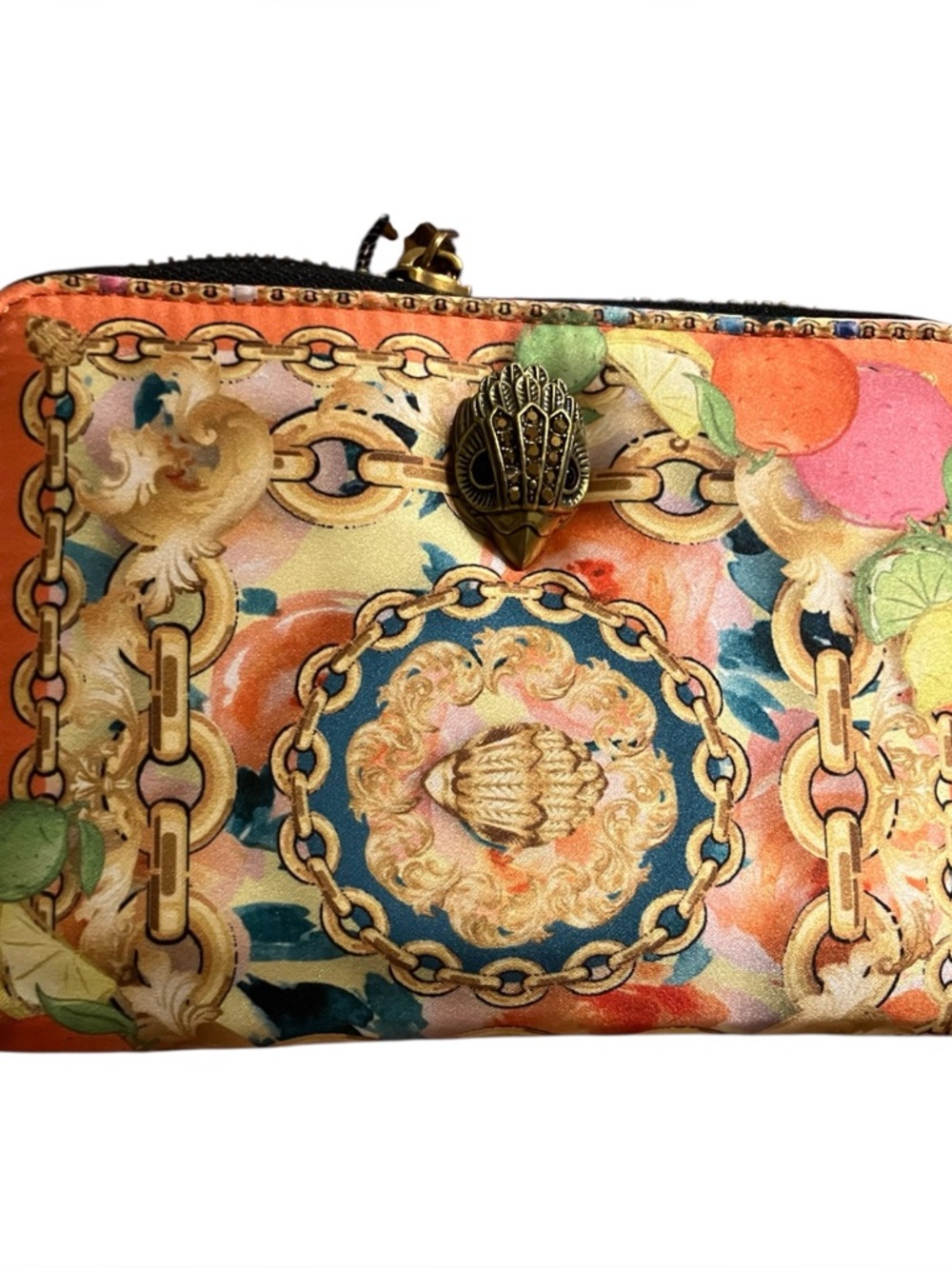 Kurt Geiger NWT RARE Scarf Printed Wallet